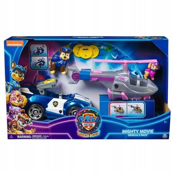 Psi Patrol Film 2 Movie 2 Pojazdy zestaw CHASE SKYE 2 figurki 6068153 Hasbr