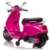 Skuter Elektryczny Vespa dla dzieci Piaggio Różówa Licencjonowany oryginał z MP3 12V