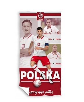 RĘCZNIK LEWANDOWSKI ZIELU MILIK GLIK POLSKA PZPN BAWEŁNA 100% 140x70cm