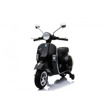 Vespa PX-150 Czarna Licencjonowany oryginał z MP3 12V