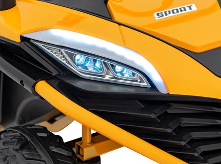 Pojazd Buggy FASTER Żółty