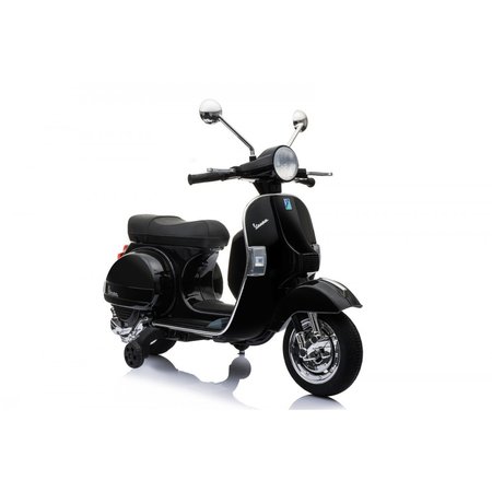 Vespa PX-150 Czarna Licencjonowany oryginał z MP3 12V