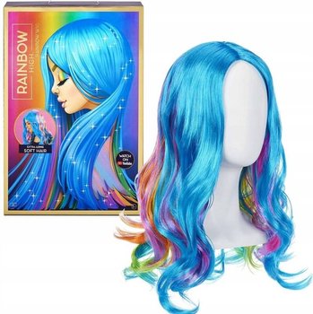 Peruka Rainbow High Amaya Raine Niebieska Tęczowa