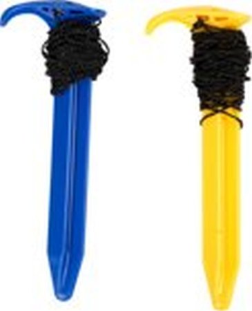 ZESTAW DO SIATKÓWKI I BADMINTON 7W1 SCATCH 310x168CM