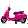 Skuter Elektryczny Vespa dla dzieci Piaggio Różówa Licencjonowany oryginał z MP3 12V