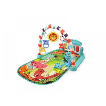 Interaktywna Mata Edukacyjna Baby Gym z pianinem, dinozaury - zielona