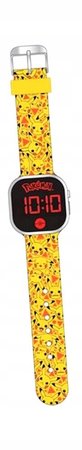 ZEGAREK DLA DZIECKA LED POKEMON PIKACHU