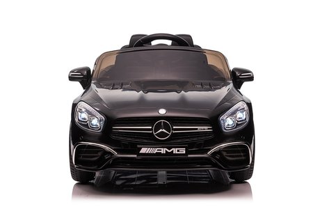 Auto Mercedes SL 65 AMG dla dziecka oryginał z MP3 i pilotem 12 V Czarny