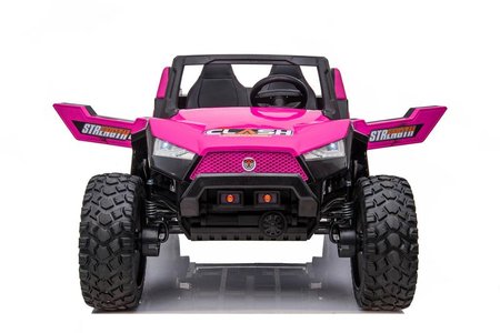MEGA BUGGY CLASH DLA 2 DZIECI, 4 SILNIK - 800W, 24, MIĘKKIE PRZESUWANE SIEDZENIE, WALIZKA NA AKUMULATOR,/SX-1928