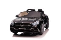 Auto Mercedes SL 65 AMG dla dziecka oryginał z MP3 i pilotem 12 V Czarny