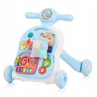 Baby Walker Baby Walker Niebieski Wielofunkcyjny Pchacz-Jeździk Stolik Edukacyjny 3 w 1