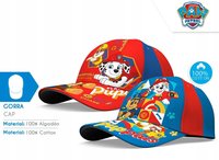 CZAPKA DASZKIEM PSI PATROL PUP PALS BEJSBOLÓWKA BA